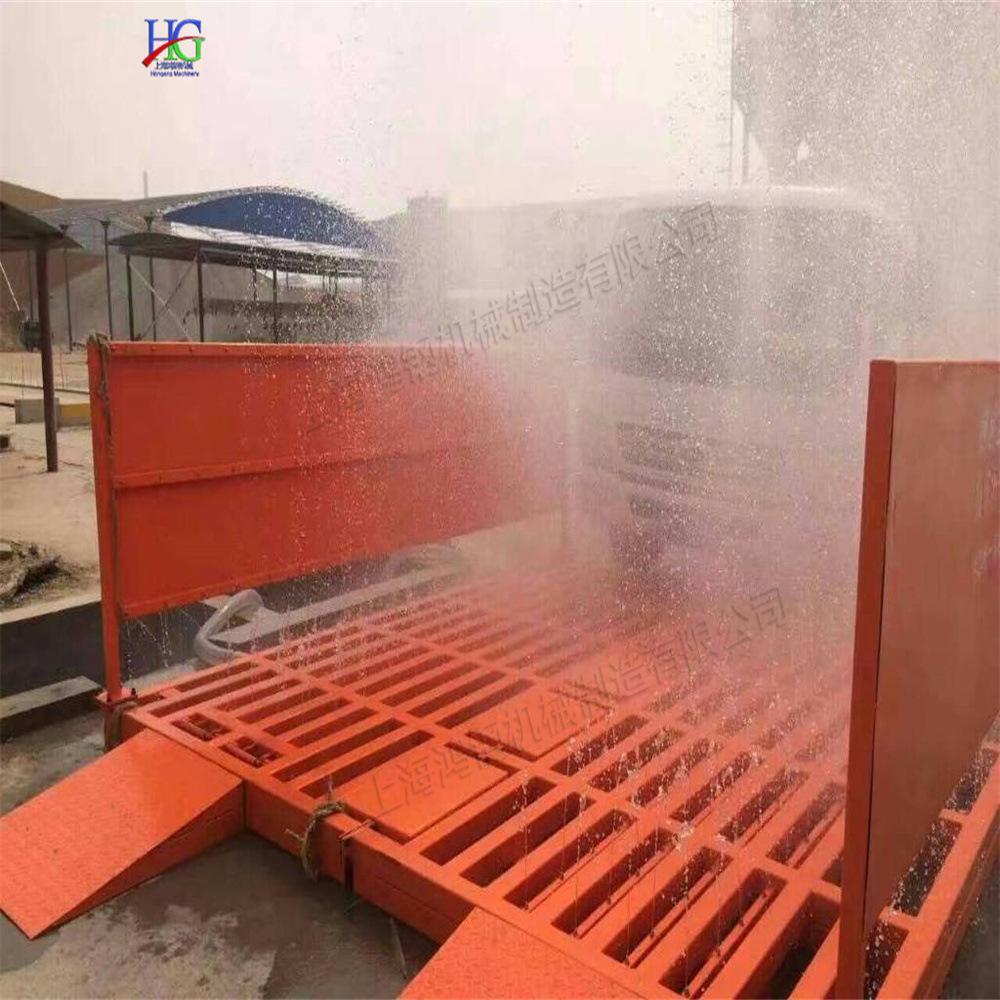 大型装载卡车洗车机 建筑工地洗轮机 泥沙车轮车胎清洗机洗车台