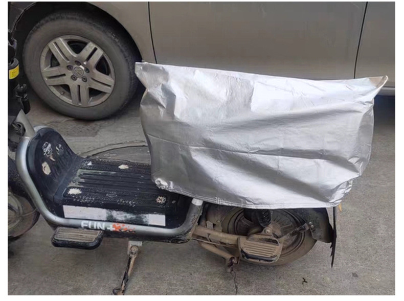 Electric Vehicle Cover, Rainproof Cover, Sunshade, Waterproof, Snowproof, Frostproof Cover, Electric Motorcycle Seat Cover, Dustproof, Thickened Oxford Cloth