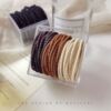 Elastic hair rope, durable hair accessory, no hair damage, simple and elegant design