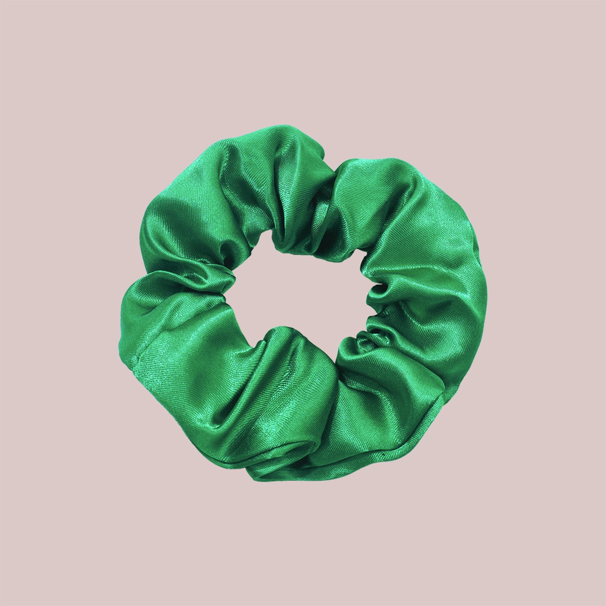 Coletero Scrunchie de Satén de Alta Elasticidad