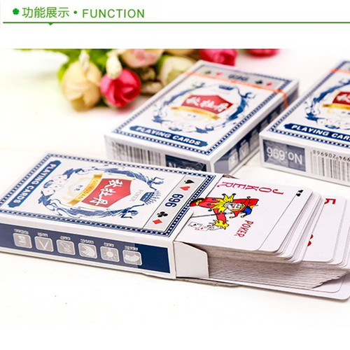 Autumn Peony Park Cards Positive Color Thickened Playing Cards Entertainment Playing Cards Landlord Double Buckle Playing Cards Manufacturer Wholesale