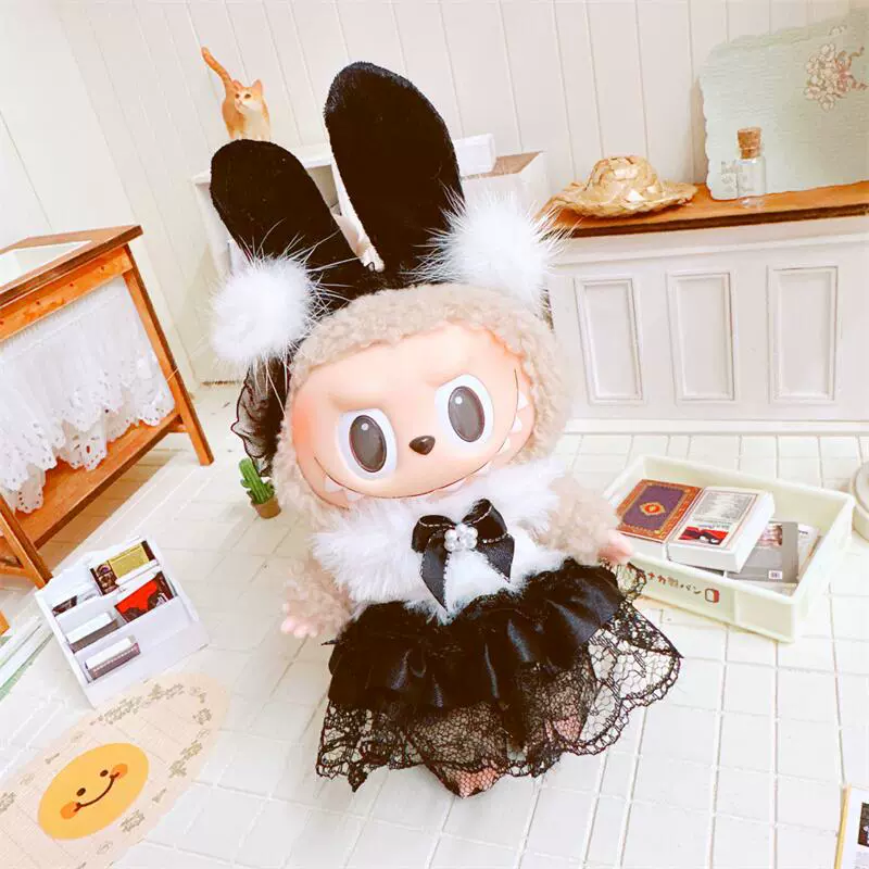 Костюмы для Rag Doll Labubu 17 см - трогательные наряды, уютная вязка и аксессуары