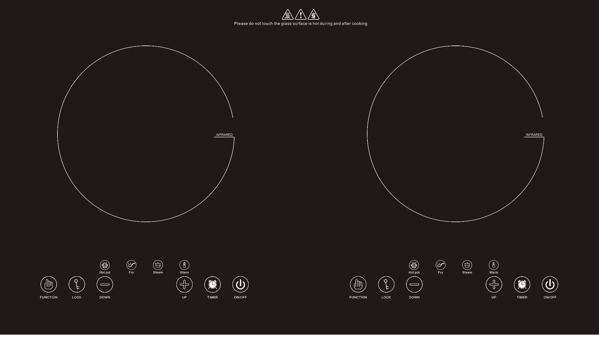 双头炉电磁炉电陶炉