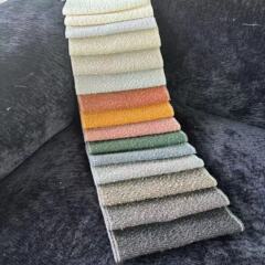 厚いリング糸テディパイル生地の舞う窓抱き枕クッションバッグの粗麻顆粒感砂布