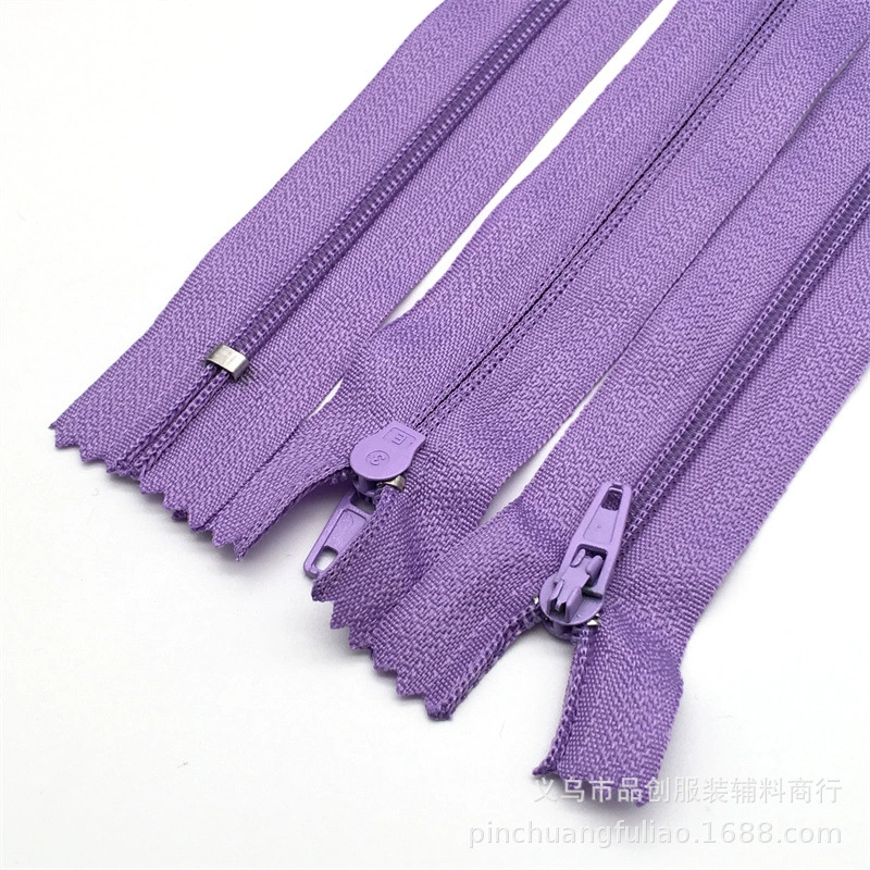 Nylon trousers with zipper, wholesale