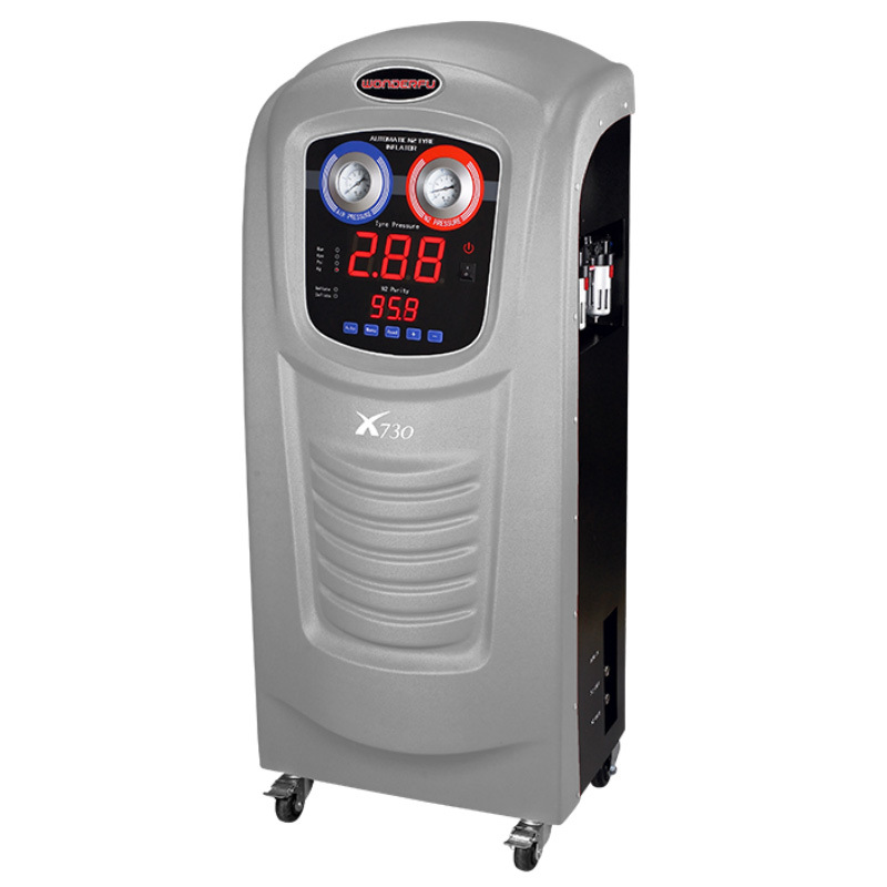万得福WDF-X730全自动中小型汽车轮胎氮气机充氮机同时充2个胎