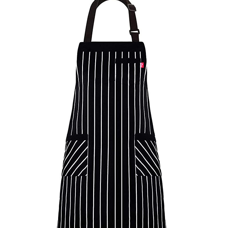 Amazon publicidad halter delantal logotipo personalizado cafetería artista floral restaurante ropa de trabajo cocina hogar delantal