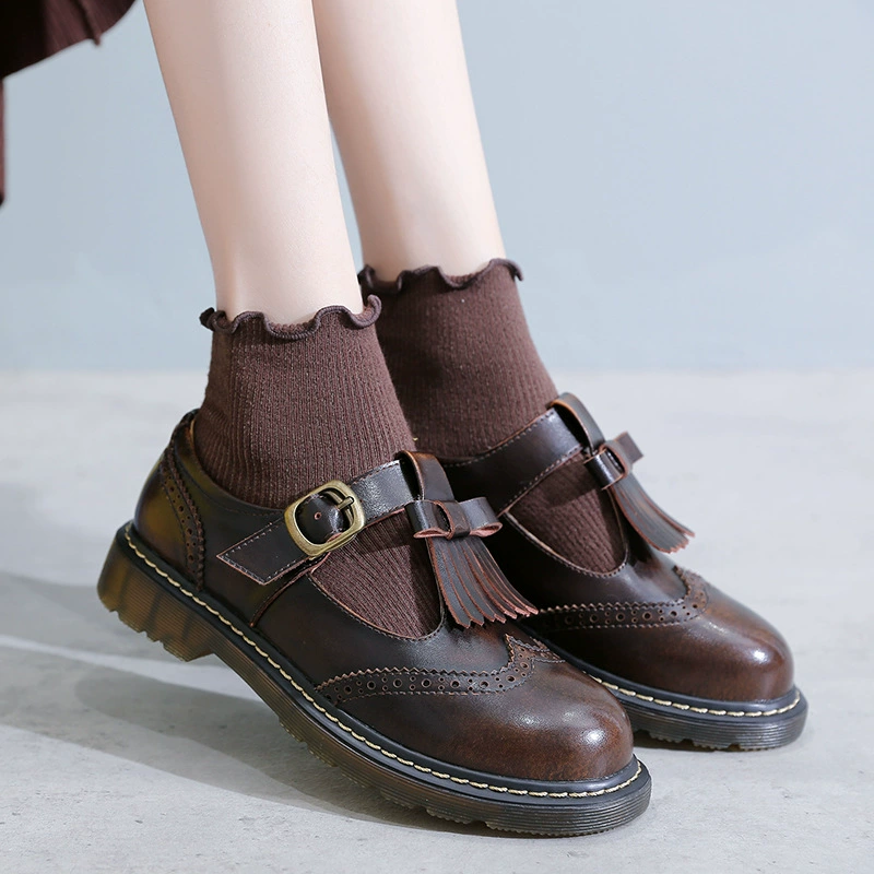 Заказы ~ ~ весна и осень новая Униформа JK обувь Мягкая сестра колледж стиль Харадзюку японская женская обувь Мэри Джейн обувь