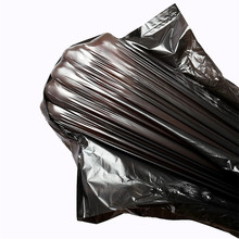 哇噢定制 加厚耐用50个装 100个装 30个装 黑色垃圾袋手提式 塑料