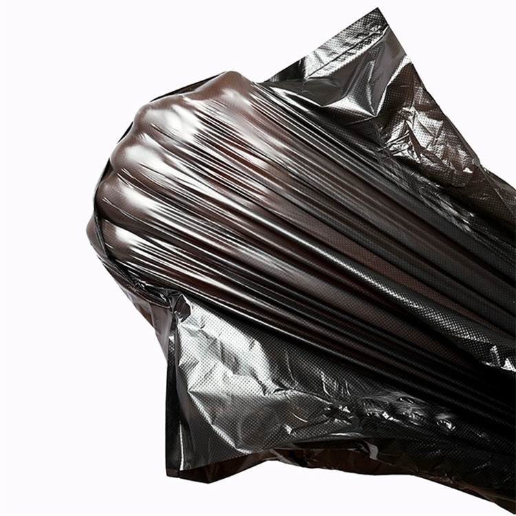 哇噢定制 加厚耐用50个装 100个装 30个装 黑色垃圾袋手提式 塑料