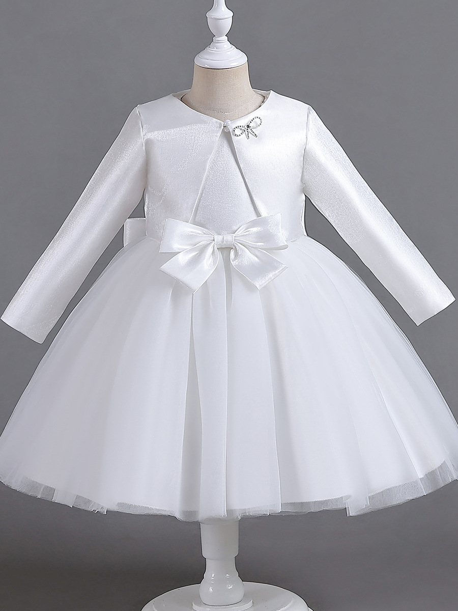 Children's Dress Princess Dress Girl Summer New Dress Flower Girl Festival Performance Little Girl Piano Performance Dress