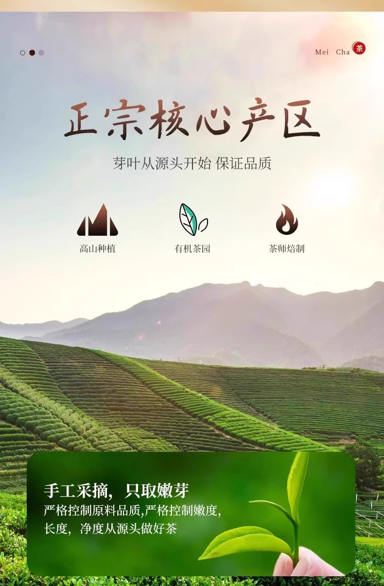 Wild Mei Tea Zhangjiajie Premium Bud Tip Vine Tea Gift Box Hot Brew overview