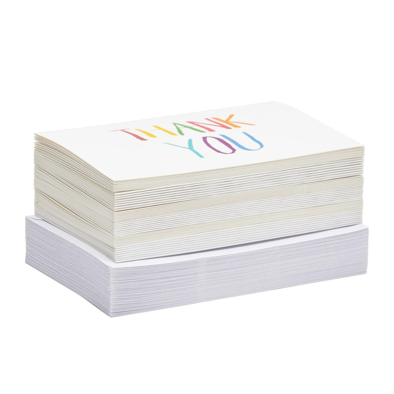 Retro design thank you card comments.