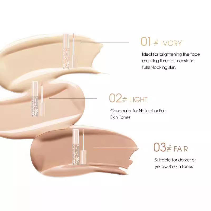 Contouring concealer liquid isolates three dimensional face repair liquid foundation nourishing concealer pen_voghion.com