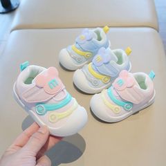 学步鞋女宝2025春秋新款小童软底防滑0-1-3岁2婴儿鞋男宝宝鞋子潮