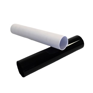 Black and White flocking blister tray refrigerator backboard thick sheet PS sheet coiled material can be made 0.5-1.9 Specification in stock