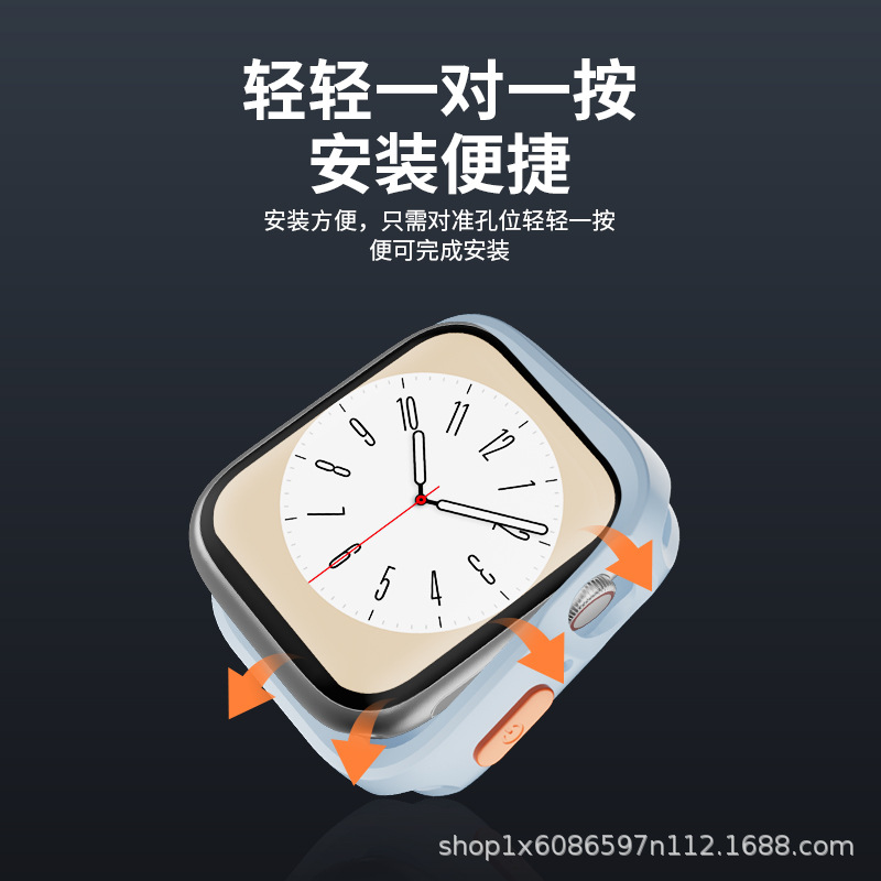 Apple Smart Watch Protective Cover for AppleWatchS10UltraS2 Silicone Protective Case Frosted Soft Case