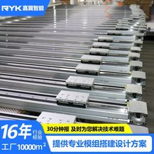 RYK伺服步进直线电机模组 龙门双驱动 精密平板直线电机滑台厂家