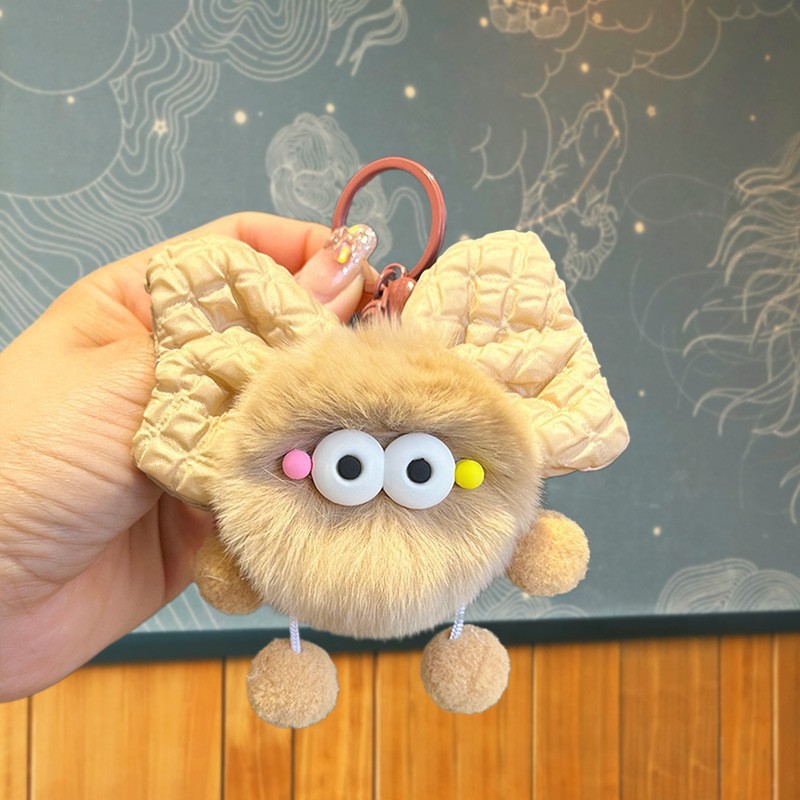 ぬいぐるみのかわいいアクセサリーのぬいぐるみのペンダント卸売りのおもちゃの子供のかばんの漫画の子供の鍵は子供の機械をつかみます。