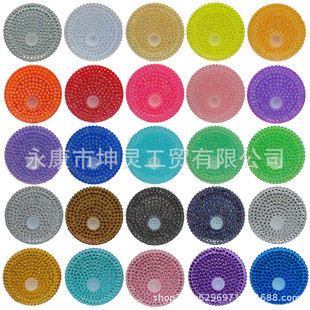 Cross-Border Popular Diamond-Studded Colorful Metallic Sealing Anti-Mold 16oz Mason Jar Universal Pp Lid