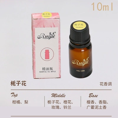 High-End Plant Essential Oil Aromatherapy Perfume Fragrance Refill Liquid for Men, Home Deodorizer, Car Air Freshener, Osmanthus Scent (Car Perfume Aromatherapy) - gardenia