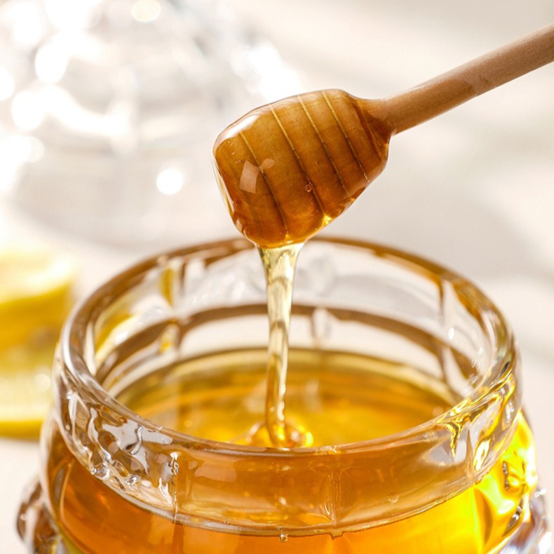 Glass storage system, syrup for home use, storage box, spoon
