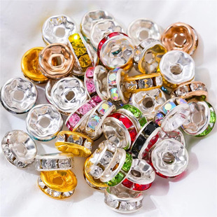 6-12mm��ɫ����ˮ荿ɴ��Pֱ�׉|Ƭ DIY���֙C�耳�����