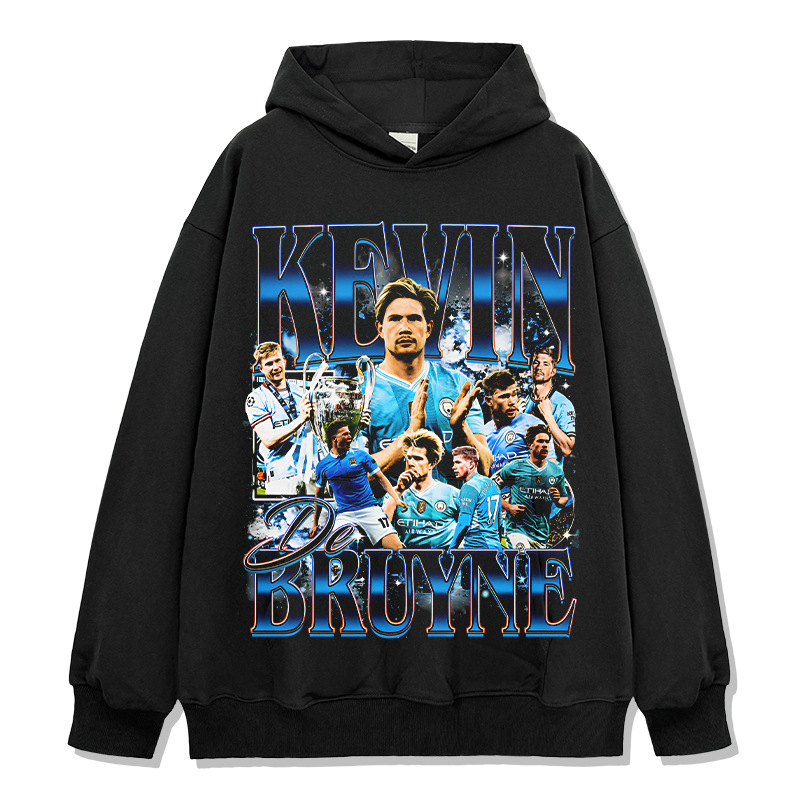 Sudadera con capucha negra / S