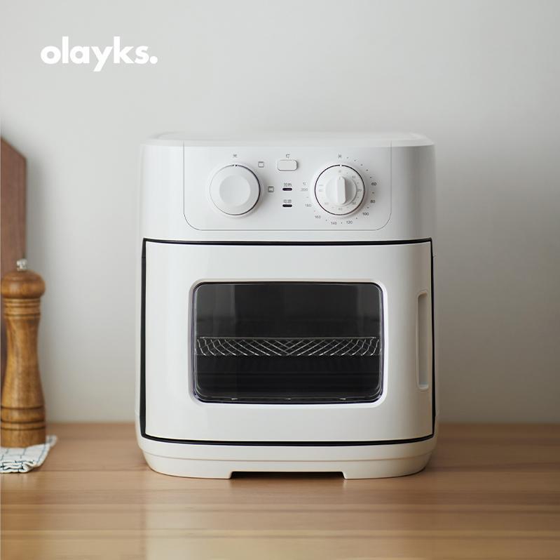 Olayksオレイクエアフライヤー新家庭用小型フライヤースマート3l多機能全自動フライヤー|undefined