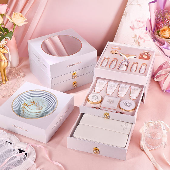 Makeup suit 17-piece set Yilu high quality holiday gift box skin care products suit novice cosmetics full set