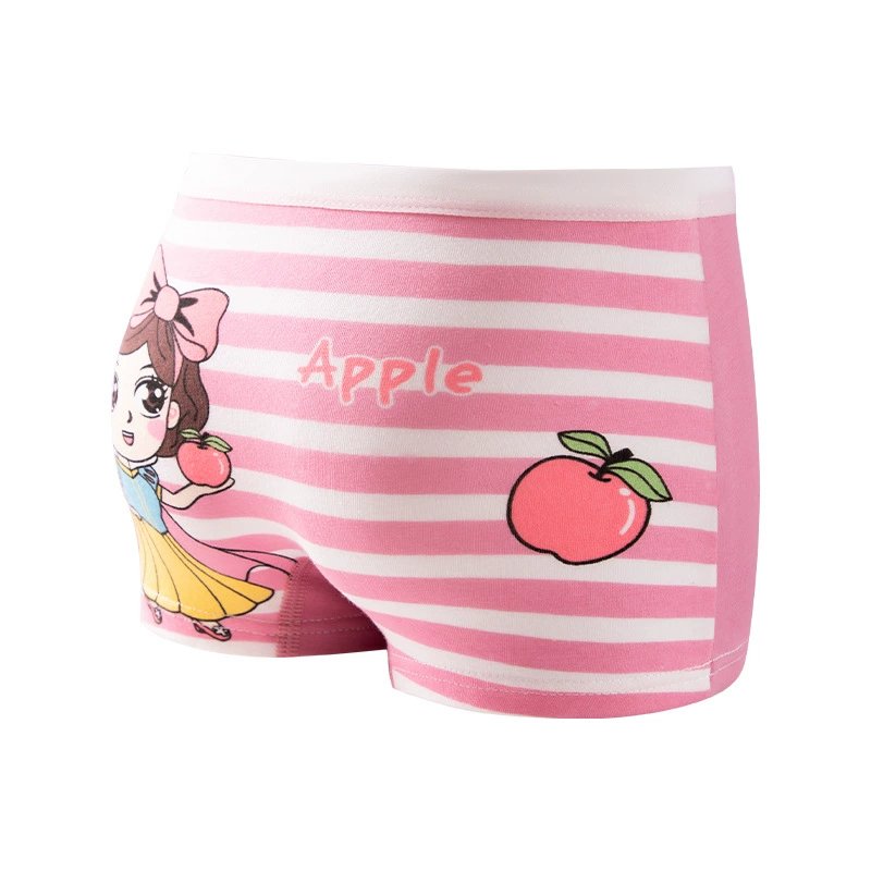 Children's Cotton Underwear Shorts, Kids Boxer Briefs, Cute Prints, Sizes S–3XL