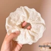 11#Mi white lace hollow lace dual -layer