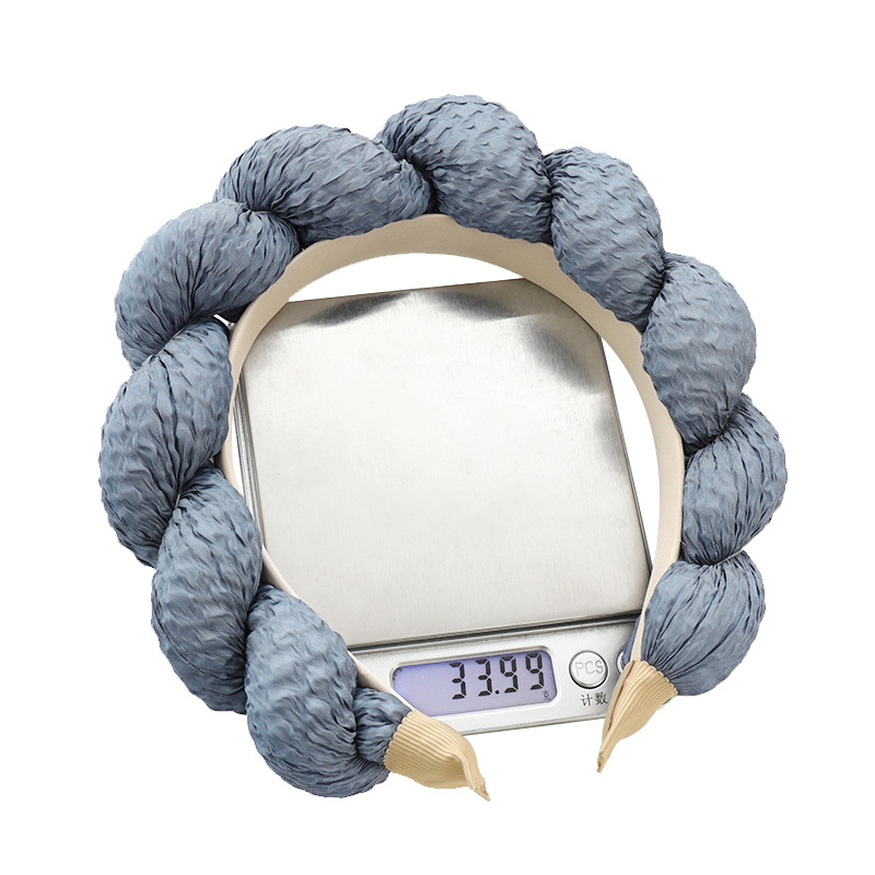 New European And American Style Braid Women's Outing Hair Band Hair Tie Simple Temperament Korean Style Hair Band R220 display picture 2