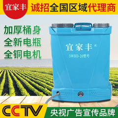 バックパック式リチウム電気知能電動噴霧器で農業用リチウム電池に花を注ぐ薬機消毒スプレー缶