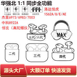华强北工厂air二三四五六代降噪pods适用苹果pro2蓝牙耳机厂家