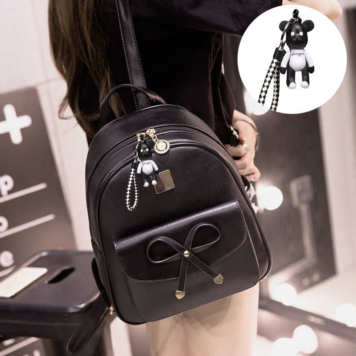 Suministro directo de fábrica 2024 nueva mochila moda casual para mujer japonesa y coreana estilo universitario