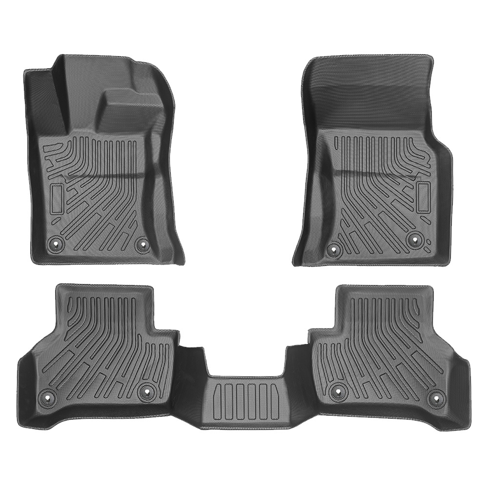 Para Jaguar XE RWD 2017 - 2020 3D todo el tiempo TPE almohadilla para los pies almohadilla del maletero