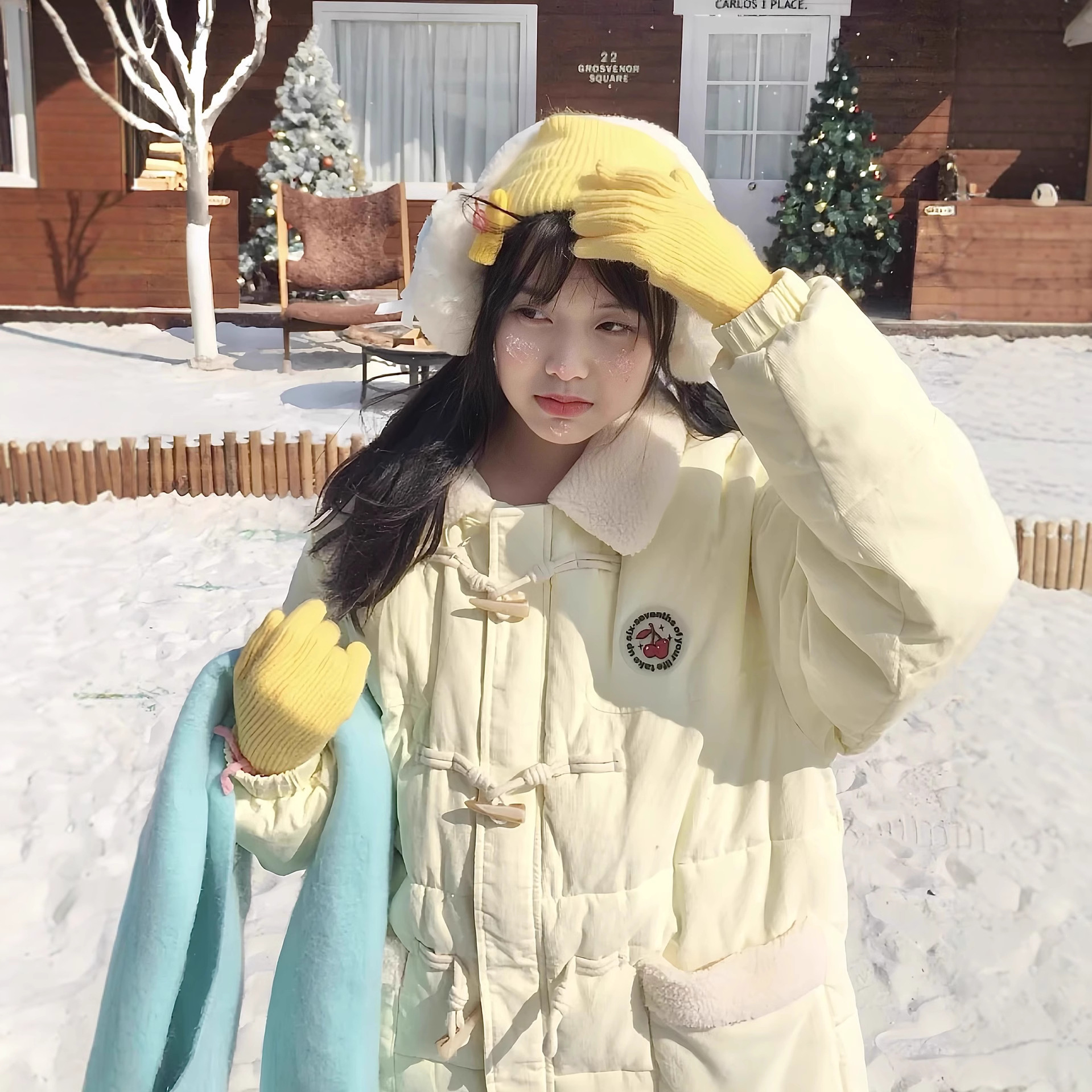 羽绒棉服女2025年新款冬季棉袄小个子韩系冬装外套学生奶呼呼棉衣