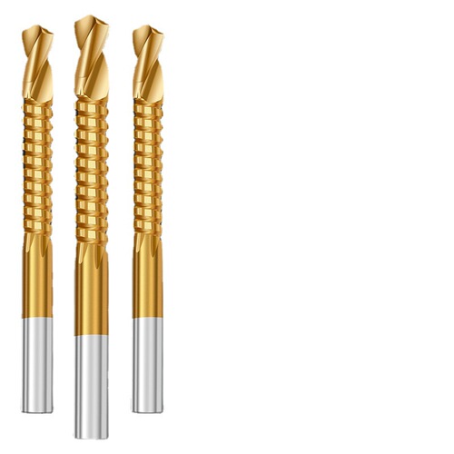 Multi-function high-speed hacksaw drill-in-one twist electric drill bit woodworking metal rotor full punching groove serrated drill