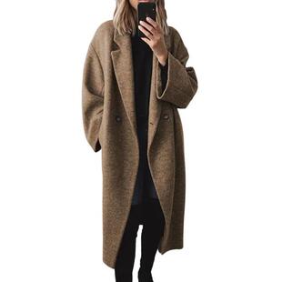 A 16605 Long Wool Trench Coat ë���L���L�� �W���L��羳���R