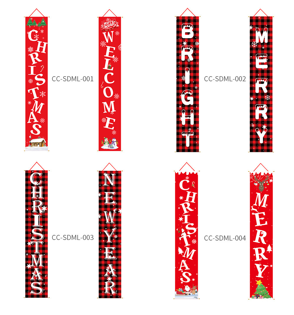 Jule dørbanner til julepynt og festlig dekoration_voghion.com