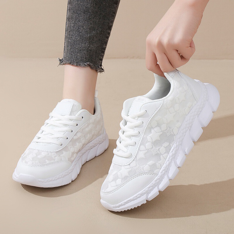 Women's Shoes Cross-Border Cold-Adhesive Shoes Breathable Casual Sports Shoes Soft Sole Comfortable Outdoor Shoes Versatile Running White Shoes Women's Shoes Cross-Border Cold-Adhesive Shoes Breathable Casual Sports Shoes Soft Sole Comfortable Outdoor Shoes Versatile Running White Shoes