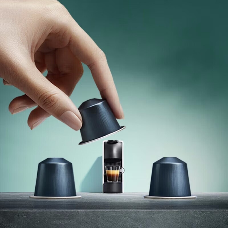 Nespresso Fully Automatic Household Small Capsule Coffee Machine Set Includes 20 Capsules D30 Nespresso Fully Automatic Household Small Capsule Coffee Machine Set Includes 20 Capsules D30