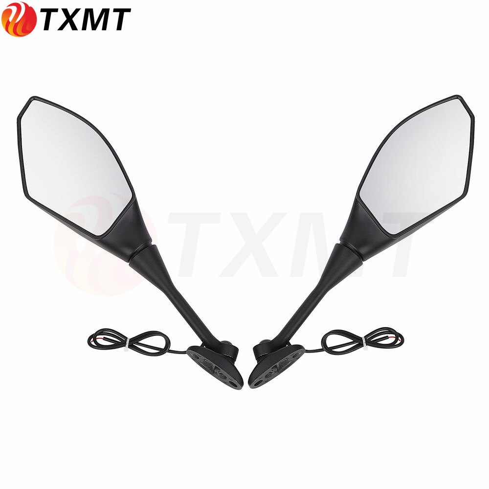 Suitable for Honda CBR600RR CBR1000RR motorcycle modified LED rearview mirror mirror mirror