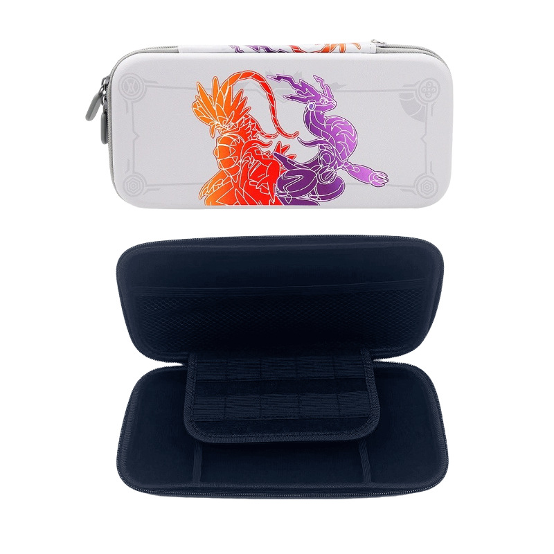 Nintendo interruptor OLED bolsa de almacenamiento caja de almacenamiento limitada EVA bolsa de cáscara dura juego host bolsa de protección
