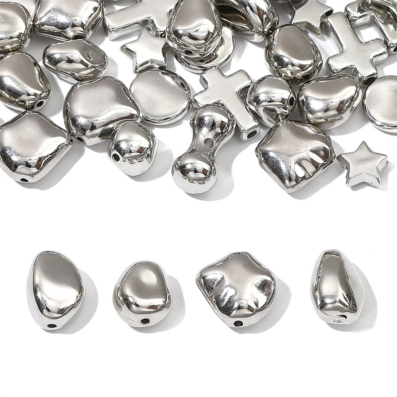 Hot sale CCB stars loose beads bone handmade diy necklace bracelet jewelry pendant accessories material package manufacturers wholesale