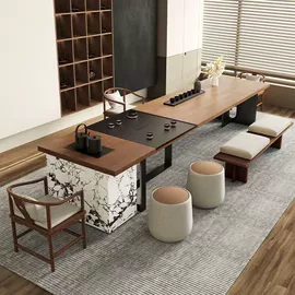 实木床;桌类、茶几;餐边柜