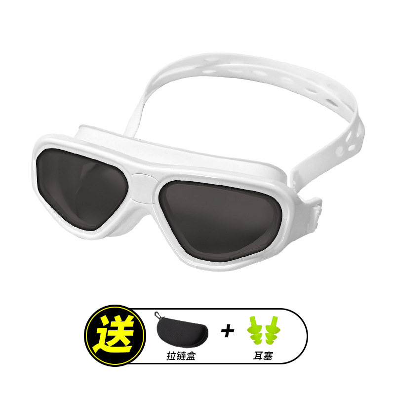 Set de Gafas y Gorro de Natación de PC Antivaho y Anti-UV para Natación image 9