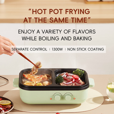 110V-220V Exit Cross border one multi-function Cooking pot household Cooker one