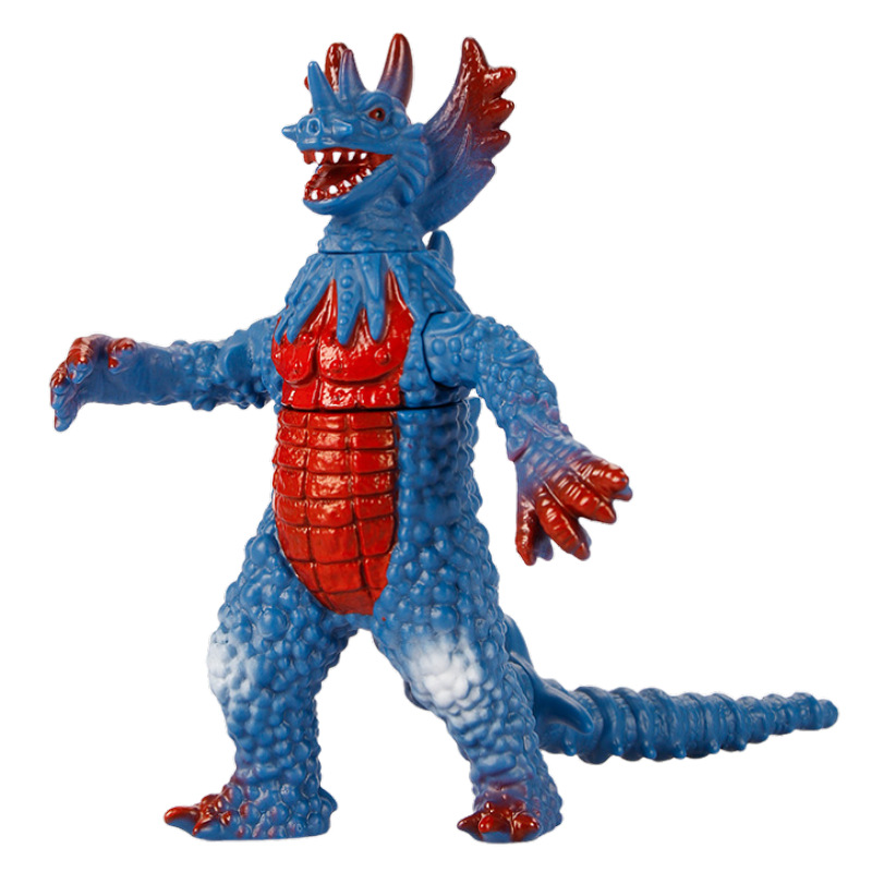 Genuino autorizado Jinjiang Ultraman Soft Goma Monster Toy Ai Lei Wang Lei De Wang Ge Mora Gudun Boy Gift